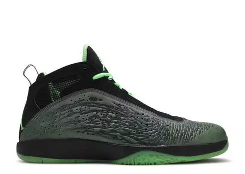 Кроссовки AIR JORDAN 2011 'WARRIOR PACK - NEON LIME', черный