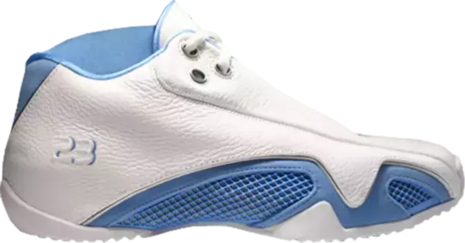 Кроссовки Air Jordan 21 Low GS University Blue, белый