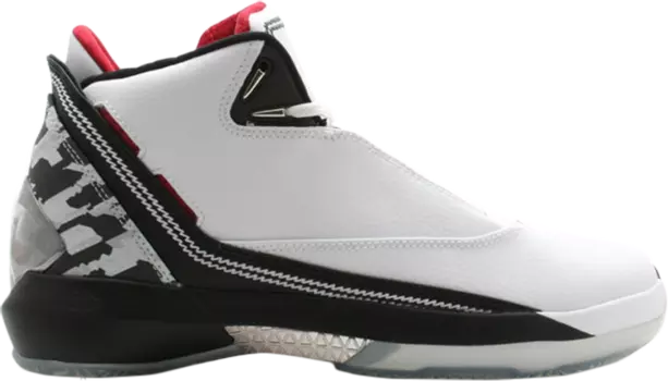 Кроссовки Air Jordan 22 GS White Varsity Red, белый
