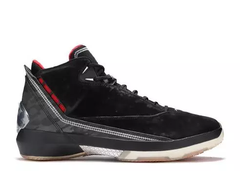 Кроссовки AIR JORDAN 22 OG 'BLACK VARSITY RED', черный