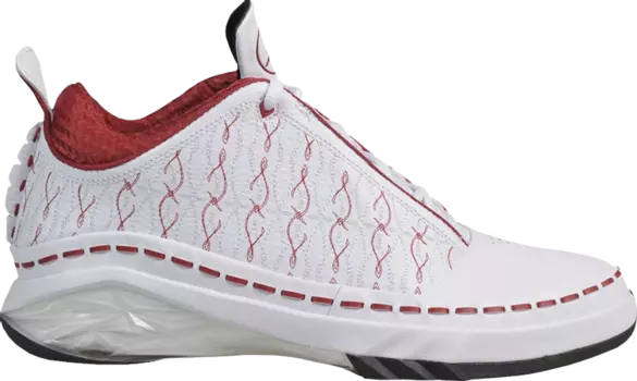 Кроссовки Air Jordan 23 OG Low White Varsity Red, белый