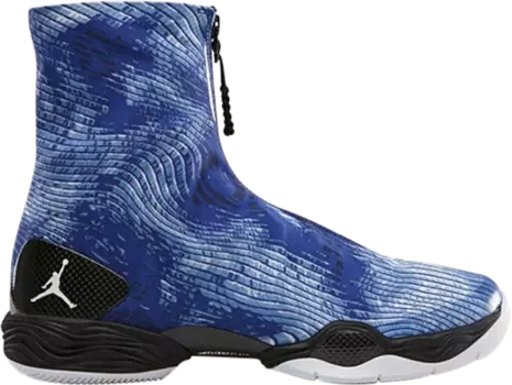 Кроссовки Air Jordan 28 Color Pack - Blue Camo, синий