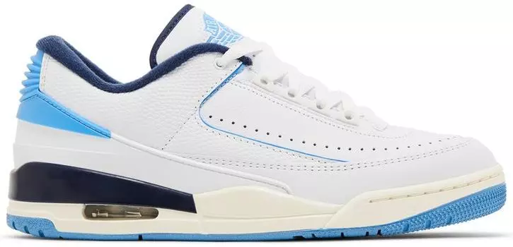 Кроссовки Air Jordan 2/3 'UNC', белый