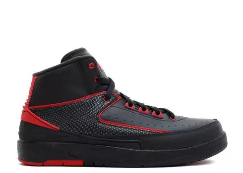 Кроссовки AIR JORDAN 2 RETRO BG 'ALTERNATE 87', черный