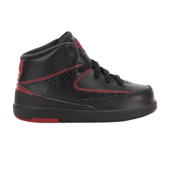 Кроссовки Air Jordan 2 Retro BT 'Black Varsity Red', черный
