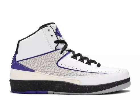Кроссовки AIR JORDAN 2 RETRO 'CONCORD', белый