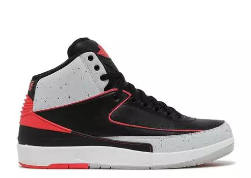 Кроссовки AIR JORDAN 2 RETRO 'INFRARED 23', черный