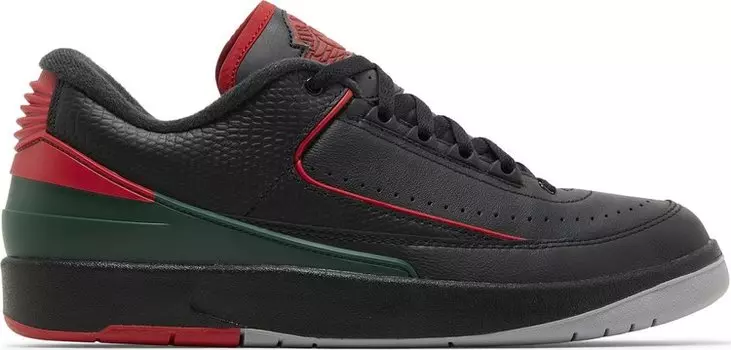 Кроссовки Air Jordan 2 Retro Low 'Christmas', черный