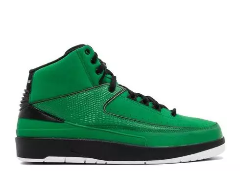 Кроссовки AIR JORDAN 2 RETRO QF 'CANDY GREEN', зеленый
