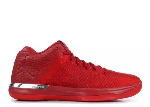 Кроссовки AIR JORDAN 31 LOW 'TRIPLE RED', красный