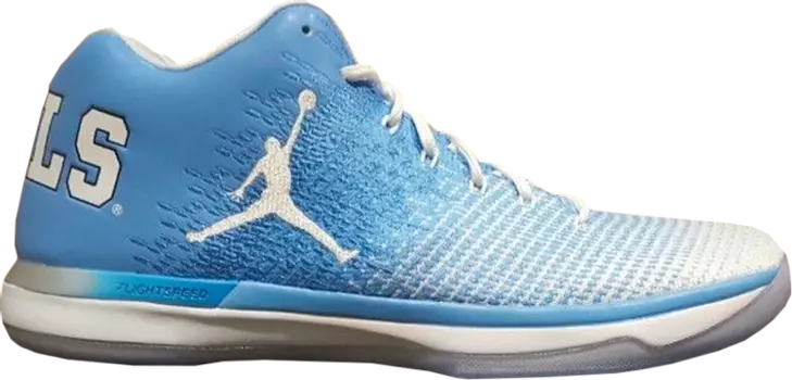 Кроссовки Air Jordan 31 Low UNC, голубой