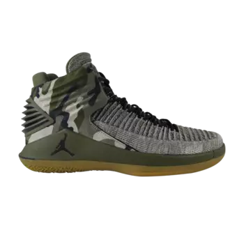 Кроссовки Air Jordan 32 'Veterans Day', зеленый