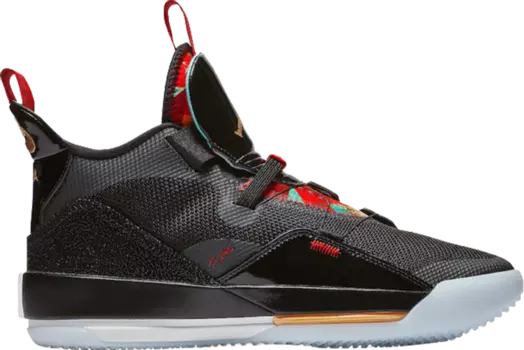 Кроссовки Air Jordan 33 Chinese New Year, черный