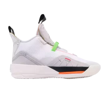 Кроссовки Air Jordan 33 GS 'Vast Grey', белый