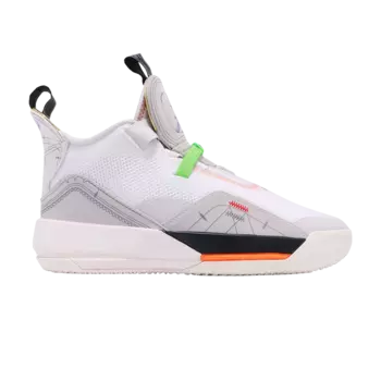 Кроссовки Air Jordan 33 PF 'Vast Grey', белый