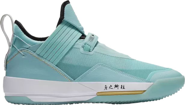 Кроссовки Air Jordan 33 SE Guo Ailun PE, бирюзовый