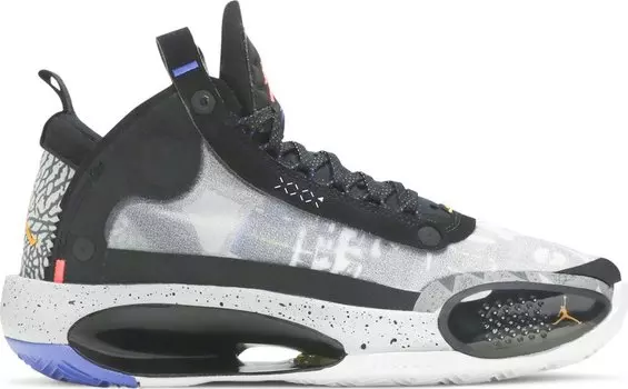 Кроссовки Air Jordan 34 EP GS Heritage, черный
