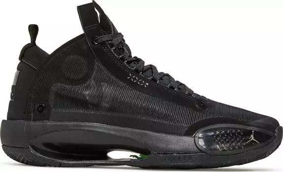 Кроссовки Air Jordan 34 PF Black Cat, черный