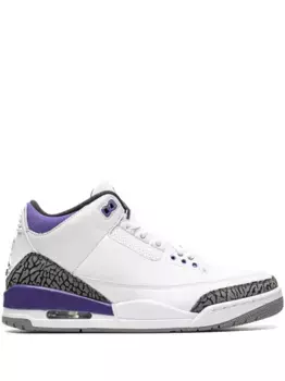 Кроссовки Air Jordan 3 Dark Iris, белый