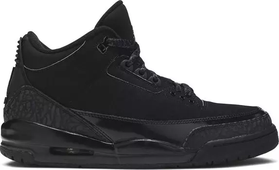 Кроссовки Air Jordan 3 Retro Black Cat, черный