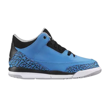 Кроссовки Air Jordan 3 Retro BP 'Powder Blue', синий