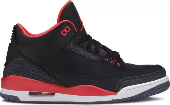 Кроссовки Air Jordan 3 Retro Crimson, черный