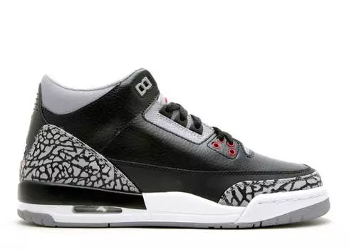 Кроссовки AIR JORDAN 3 RETRO GS 'COUNTDOWN PACK', черный