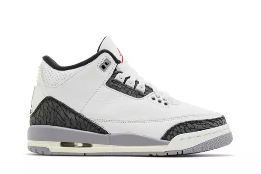 Кроссовки Air Jordan 3 Retro GS, цвет Cement Grey