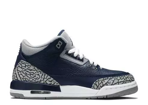 Кроссовки AIR JORDAN 3 RETRO GS 'GEORGETOWN', нави