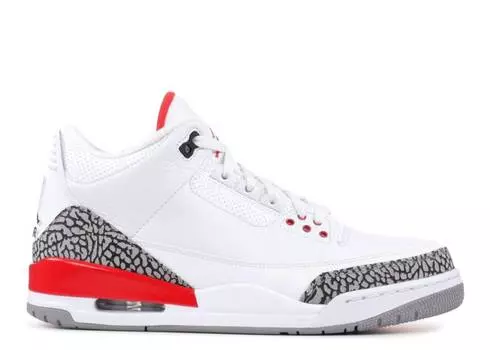 Кроссовки AIR JORDAN 3 RETRO 'HALL OF FAME', белый