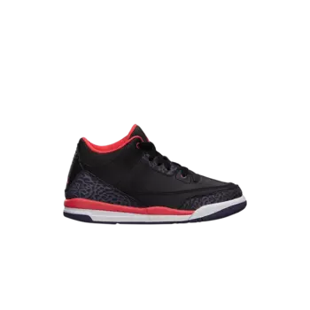 Кроссовки Air Jordan 3 Retro PS 'Black Crimson', черный