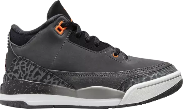 Кроссовки Air Jordan 3 Retro PS 'Fear' 2023, серый