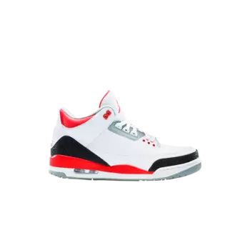Кроссовки Air Jordan 3 Retro PS 'Fire Red', белый