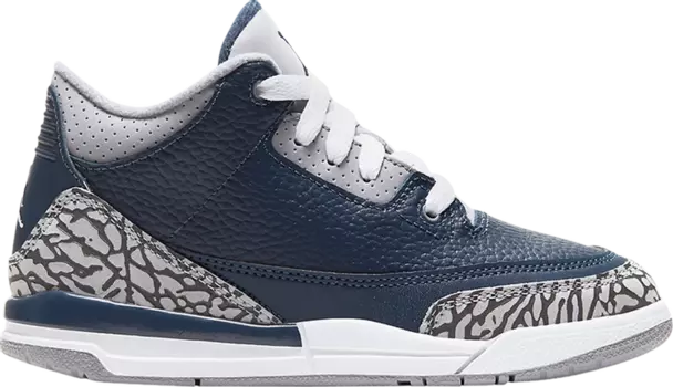 Кроссовки Air Jordan 3 Retro PS Georgetown, синий