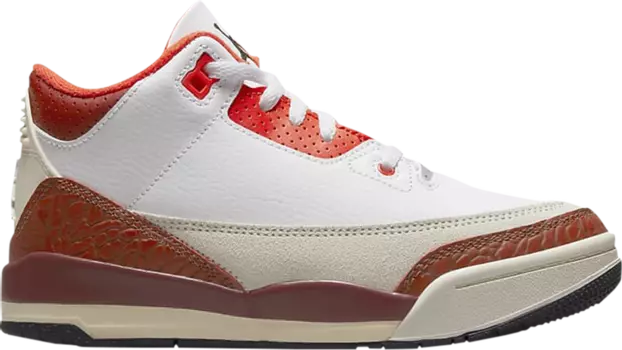 Кроссовки Air Jordan 3 Retro PS Mars Stone, белый
