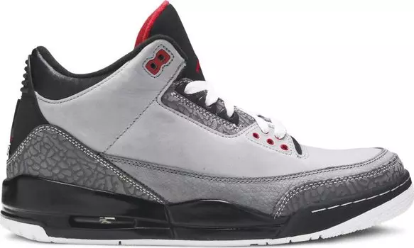 Кроссовки Air Jordan 3 Retro Stealth, серый