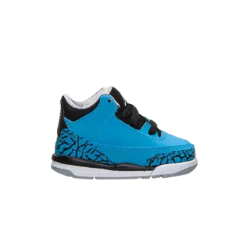 Кроссовки Air Jordan 3 Retro TD 'Dark Powder Blue', синий