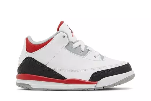 Кроссовки Air Jordan 3 Retro TD Fire Red2013, белый