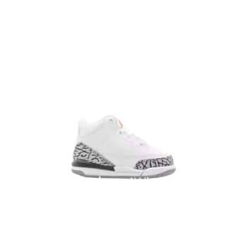 Кроссовки Air Jordan 3 Retro TD 'White Cement', белый