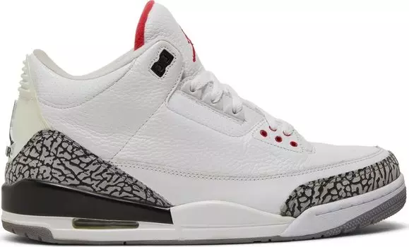 Кроссовки Air Jordan 3 Retro White Cement 2011, белый