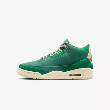 Кроссовки Air Jordan 3 Retro x Nina Chanel Abney Bicoastal and Malachite, зеленый