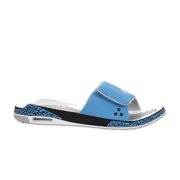 Кроссовки Air Jordan 3 Slide 'Dark Powder Blue', синий