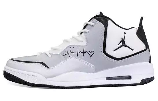 Кроссовки Air Jordan 3 Vintage Basketball Shoes Men Mid-top Silver/Grey, серебряный