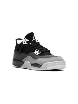 Кроссовки Air Jordan 4 "Fear" Jordan Kids, серый