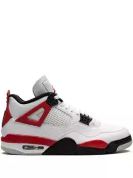 Кроссовки Air Jordan 4 Red Cement, белый