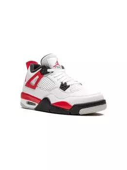 Кроссовки Air Jordan 4 Red Cement Jordan Kids, белый
