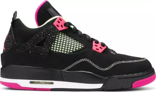 Кроссовки Air Jordan 4 Retro 30th GG Fuchsia, черный