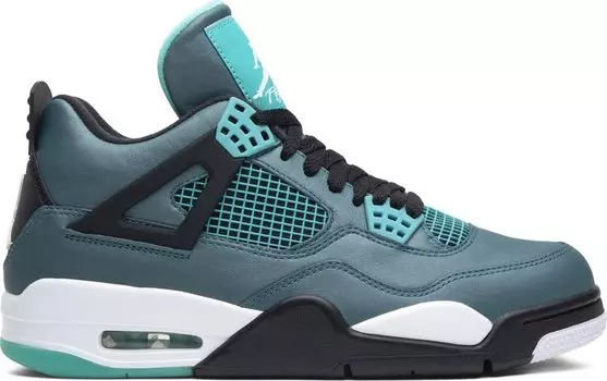 Кроссовки Air Jordan 4 Retro 30th Teal, зеленый