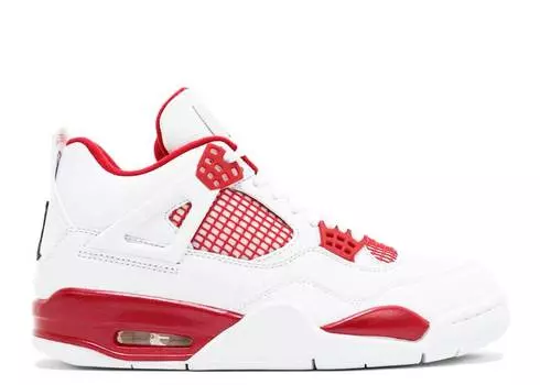 Кроссовки AIR JORDAN 4 RETRO 'ALTERNATE 89', белый