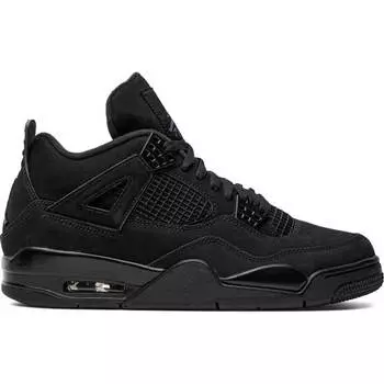 Кроссовки Air Jordan 4 Retro 'Black Cat' 2020, черный